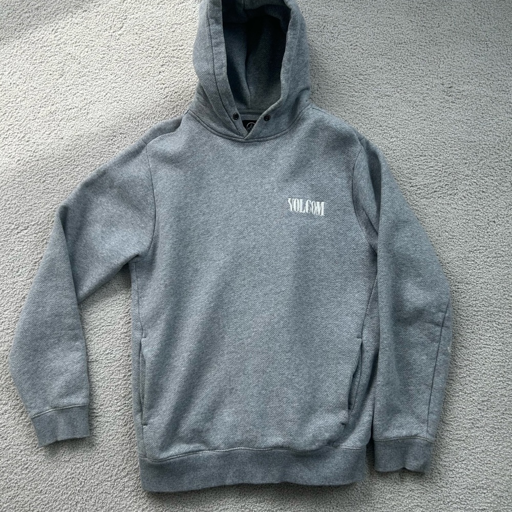 Volcom Charcoal Gray Men's Hoodie